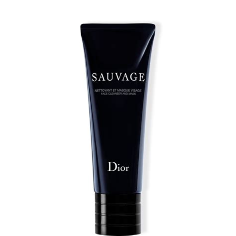 dior inspired face mask|sauvage face cleanser and mask.